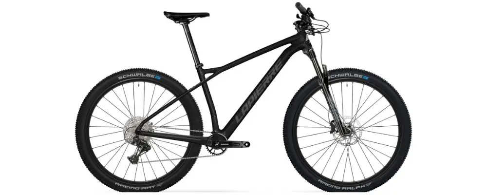 VTT semi-rigide Lapierre PRORACE CF 5.9 2026 – cadre carbone, fourche RockShox, transmission Deore